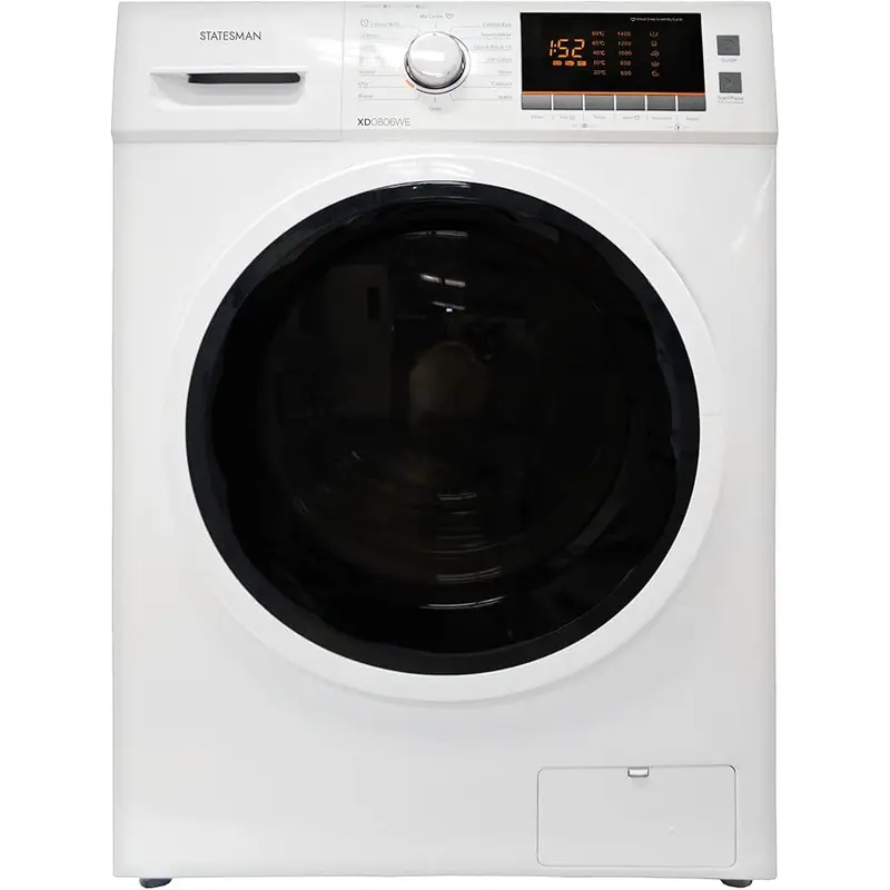 Statesman XD0806WE - White 8KG Washer Dryer - 1400 RPM - B energy