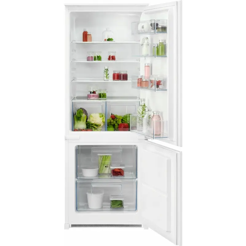 AEG OSC5S14ES - White Integrated Fridge Freezer - 217L Total Capacity - E Rated