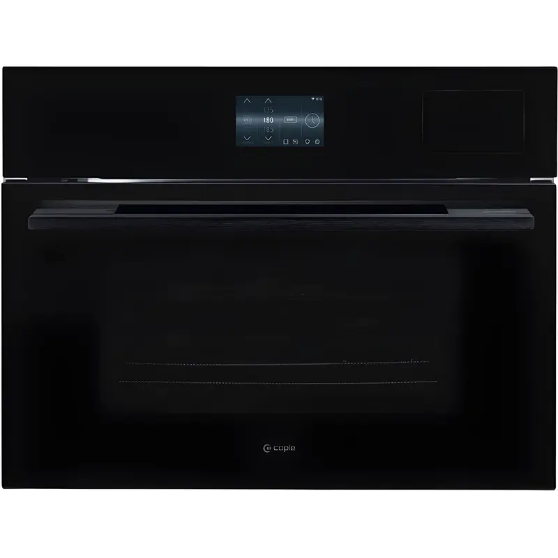 Caple CMS260BG - Black Glass 40L Built-In Steam Combi Oven - Touch Controls - Internet Connected