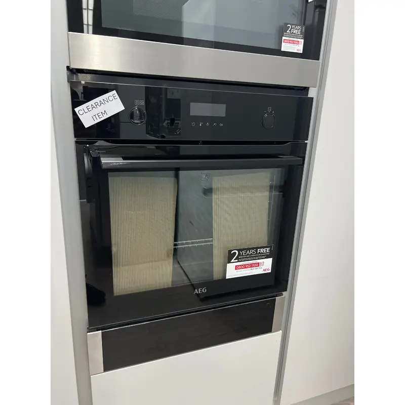 AEG BPK556260B - Built in Electric Single Oven - Pyrolytic cleaning - A+ energy - Unboxed