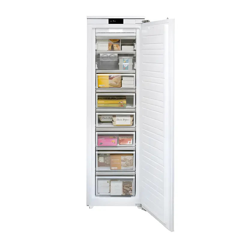 Caple RIF1801 - White 197L Built-in Freezer - Frost Free - E Energy