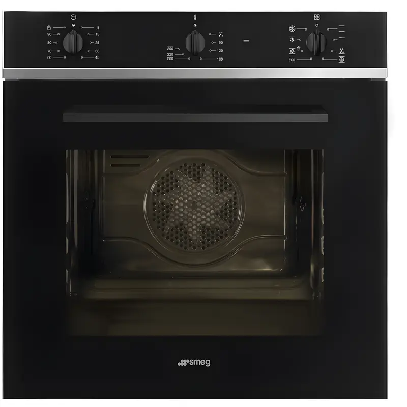 Smeg SF64M3TB - Black Single Oven - 70L - A Rated