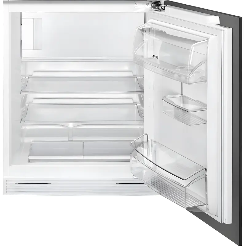 Smeg UKU8C082DE - White Built-Under Fridge - 109L with Ice Box - E Rated
