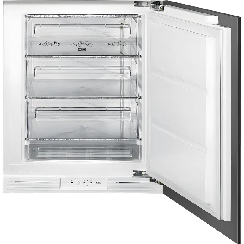Smeg UKU8F082DE - White Built-Under Freezer - 95L - E Rated