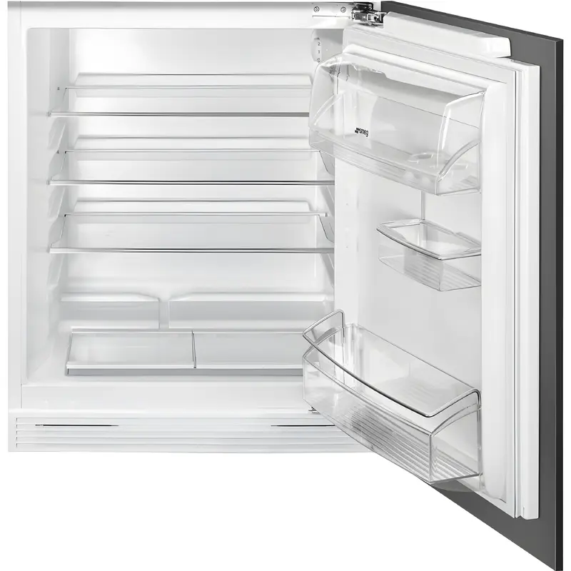 Smeg UKU8L080DE - White Built-Under Larder Fridge - 134L - E Energy Rated