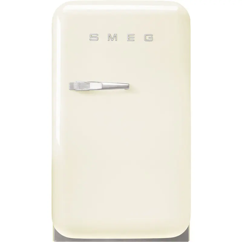 Smeg FAB5RCR5 - Cream Freestanding Drinks Fridge - 34L - D Rated