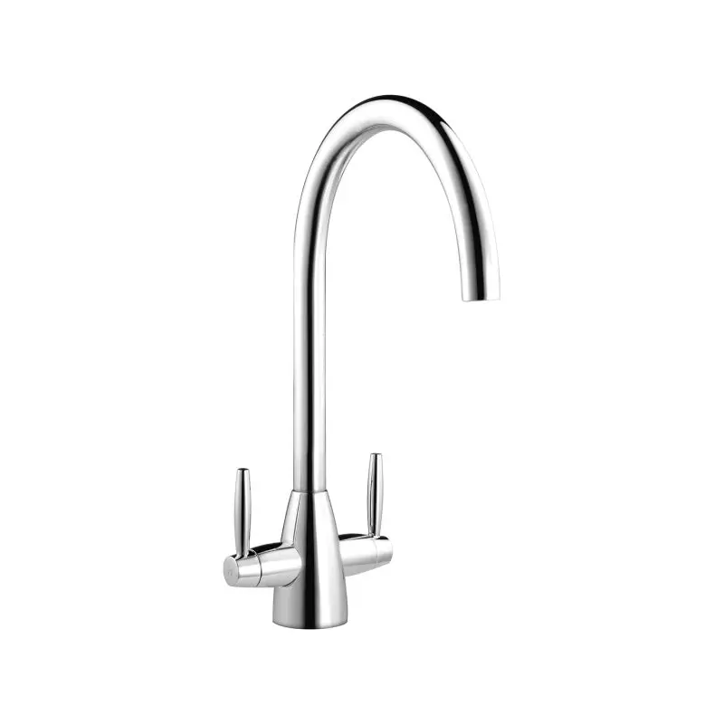 Smeg MIRO-SS - Stainless Steel Dual Lever Mixer WRAS Tap
