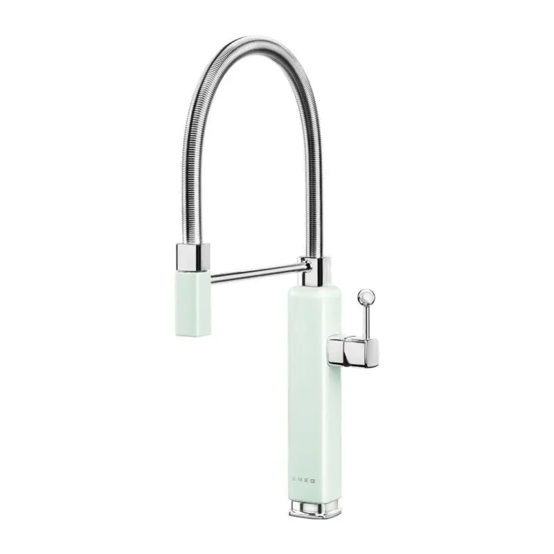 Smeg MDF50PG - Pastel Green Designer Tap - 360 Swivel Spout