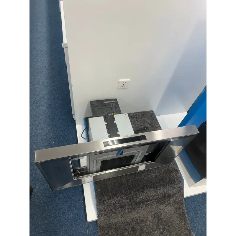 AEG DBB5960HM 90cm Stainless Steel Box Wall Hood - Plus Touch on Glass - LED lamps - Unboxed