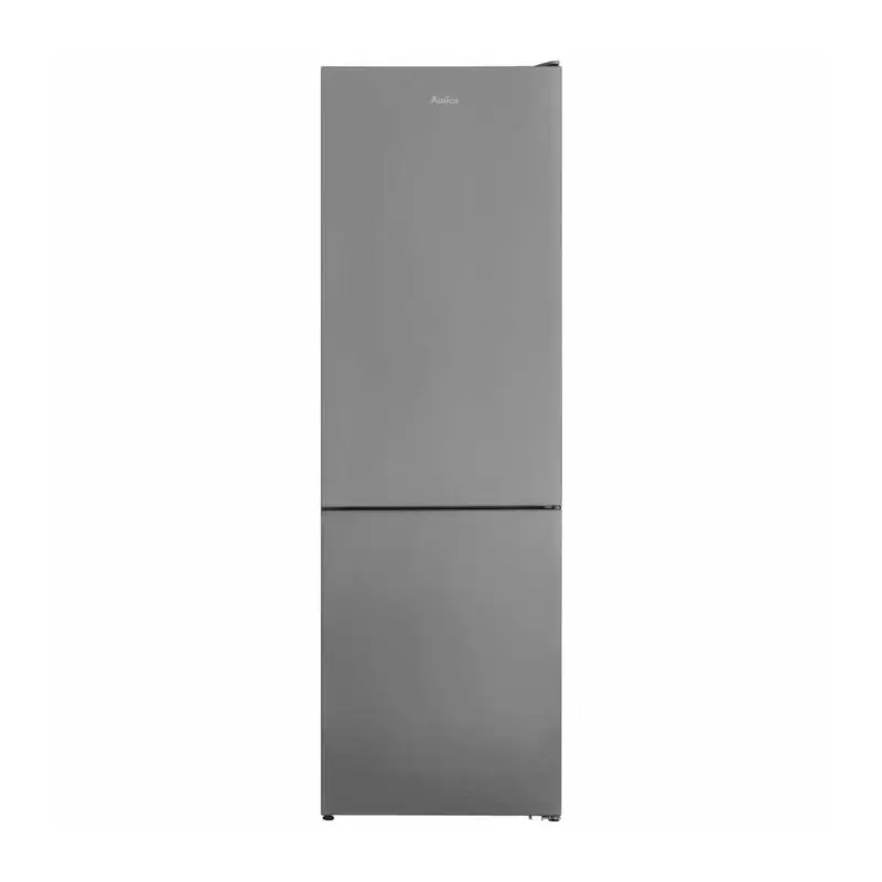 Amica FK3293X - Silver Fridge Freezer - 282L 60/40 Split - F Energy