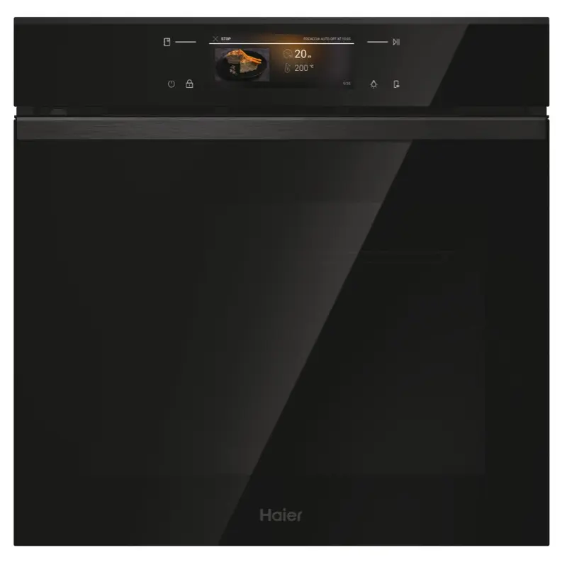 Haier H6 ID68M5YTB1 - Black Built-in Single Oven - 78L - A++ Energy