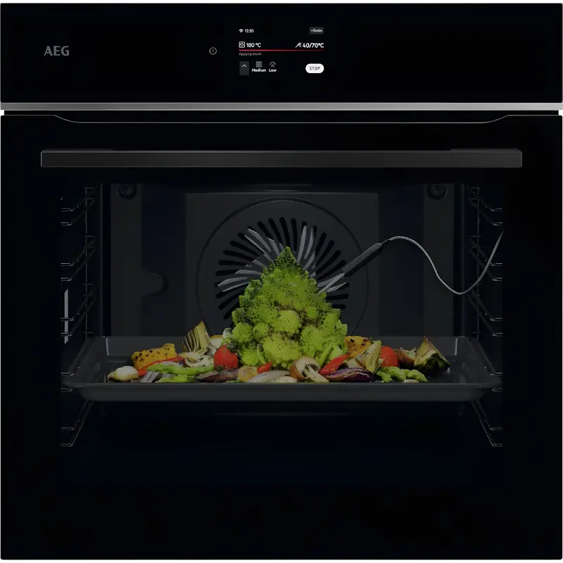 AEG TE7PB731AB - Black Single Oven - 71L - A++ Energy