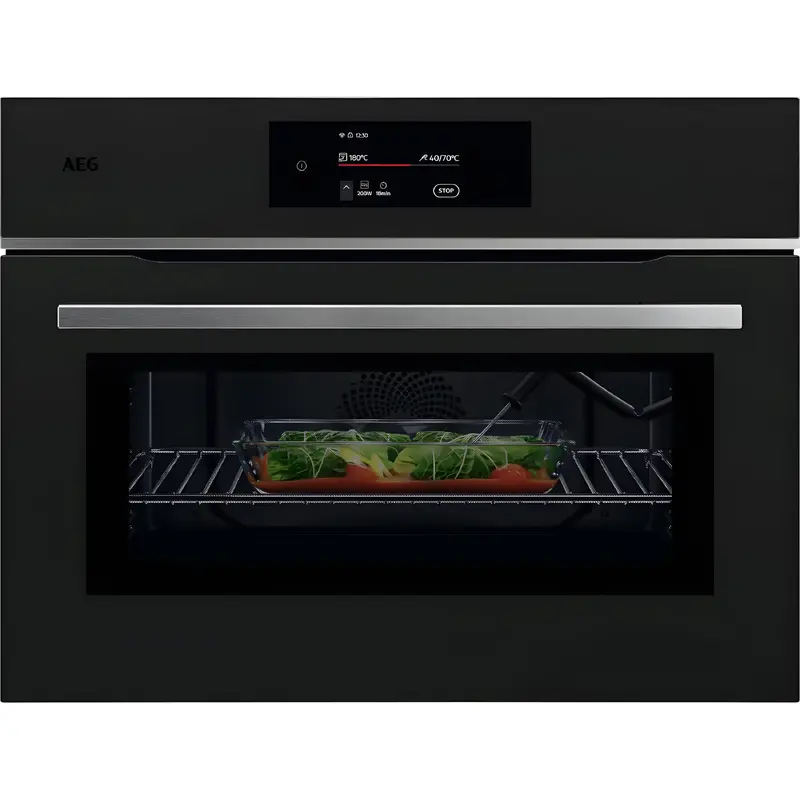 AEG TK8NK721T - Black Compact Oven with Microwave - 44L Capacity