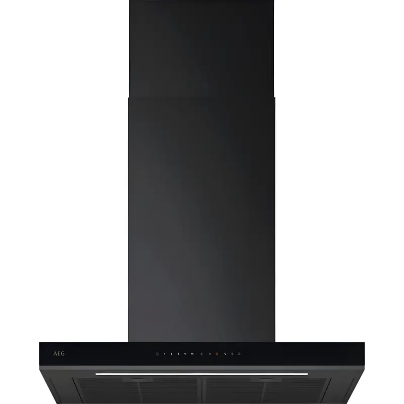 AEG GB87D71CB - Black Chimney Cooker Hood - 70cm - A+ Energy