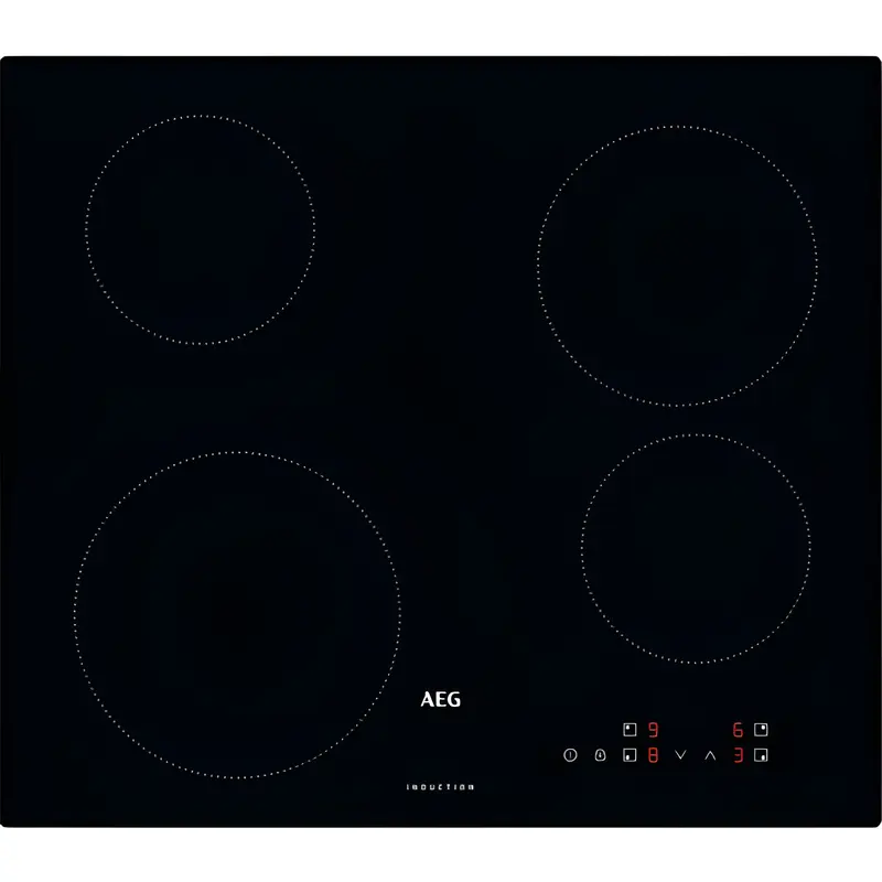 AEG IBS6420SCB - Black Induction Hob - 60cm 4 Zones