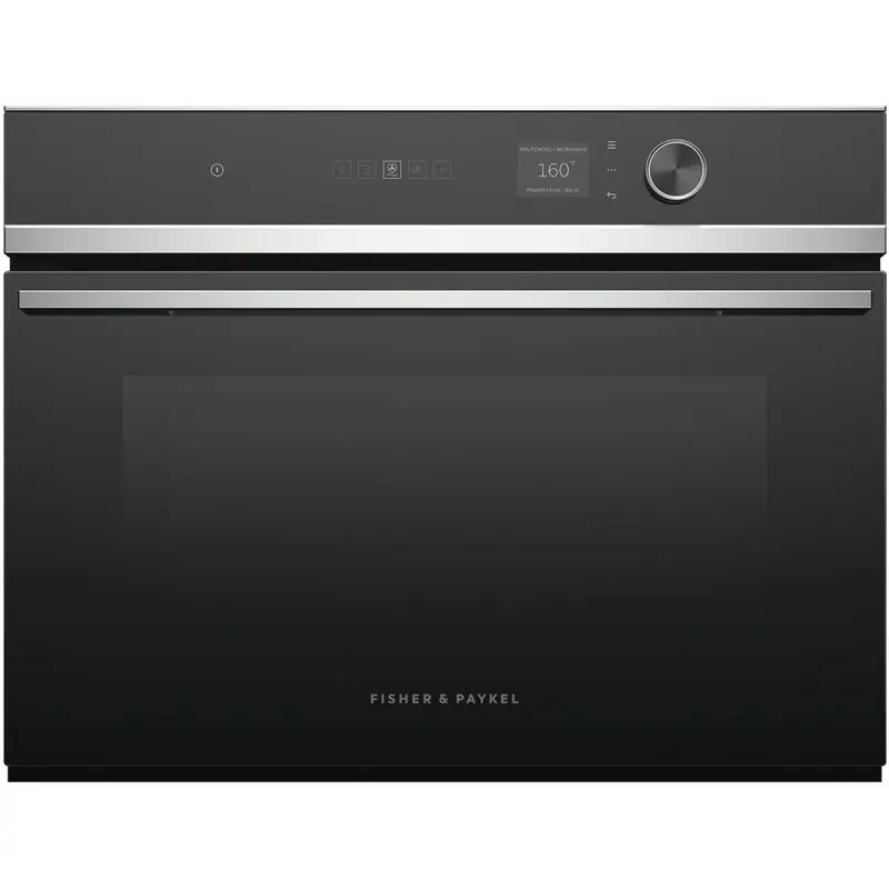 Fisher & Paykel OM60NDLX1 - Stainless Steel Built-In Combination Microwave - 49L