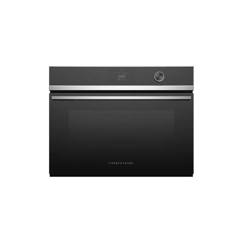 Fisher & Paykel OM60NDTDX1 - Black & Stainless Steel Combi-Microwave Oven - 49L