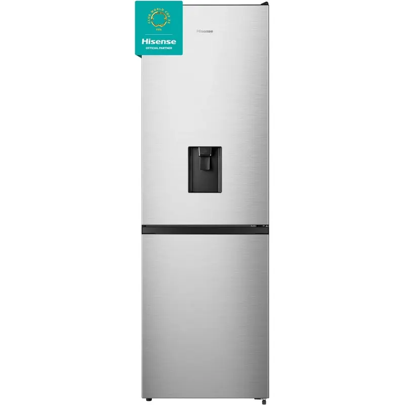 Hisense RB390N4WCE - Stainless Steel Fridge Freezer - 304L Total No Frost - E Energy