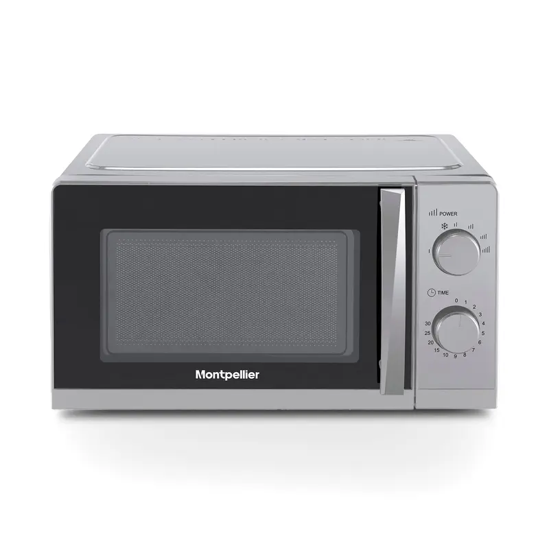 Montpellier MMW20SIL - Silver 20L Microwave - 700W