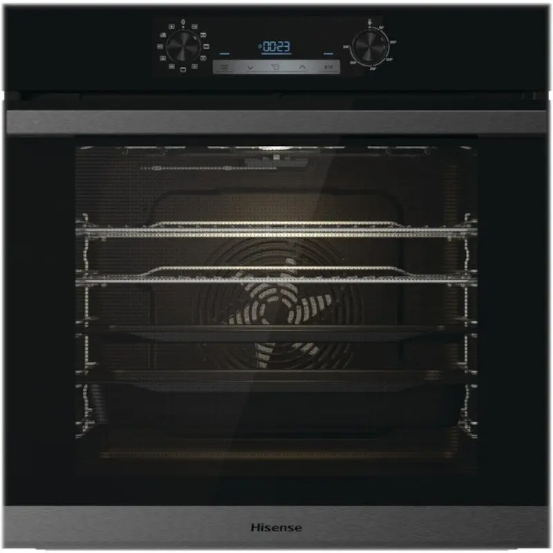 Hisense BSA63222ABUK - Black Built-In Single Oven - 77L - A Energy