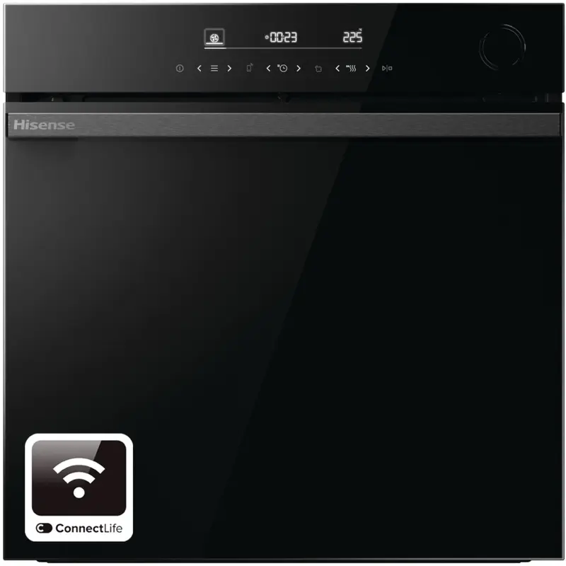 Hisense BSA66346PDBGUK - Black Built-In Single Oven - 77L - A+ Energy