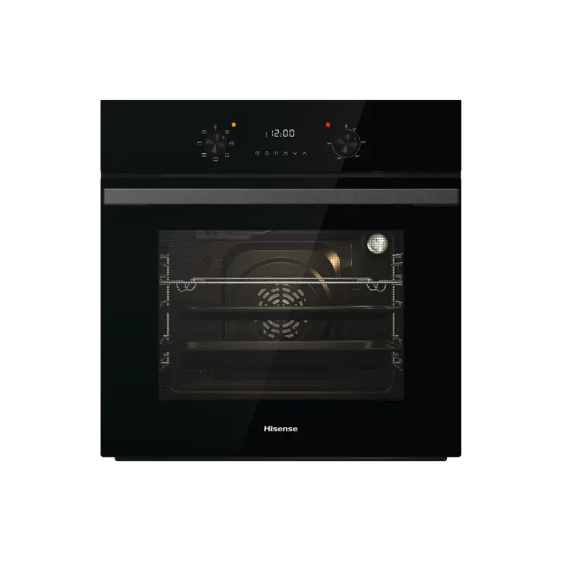 Hisense BI62220ABGUK - Black Built-in Single Oven - 61L - A Energy