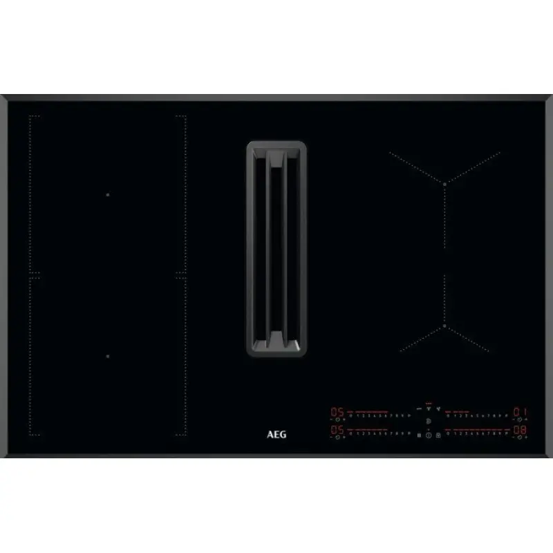 AEG CCE84543FB - Black 4 Zone Venting Hob - A+ energy