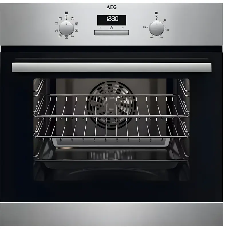 AEG BCX23101EM 6000 - Stainless Steel Built In Catalytic Single Oven - 65L - A Energy