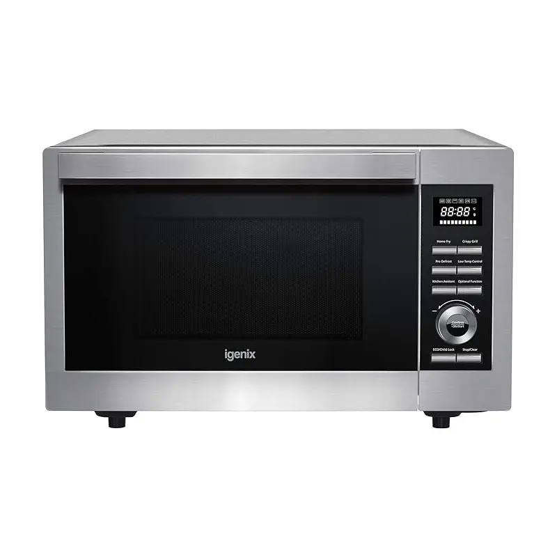 Igenix IG3095 - Stainless steel Freestanding Combination Microwave