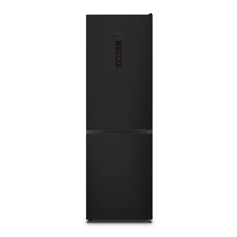 Teknix FFH1865BIX - Black Freestanding 60/40 Frost Free Fridge Freezer - D energy