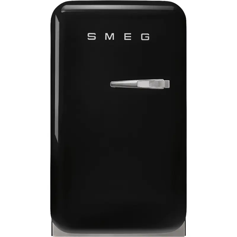 Smeg FAB5LBL6 - Black Retro Mini Fridge - 34L - C Energy Rating