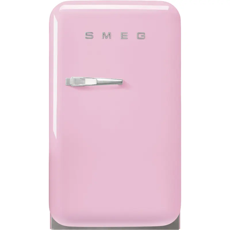 Smeg FAB5RPK6 - Pink Retro Mini Fridge - 34L - C Energy Rating