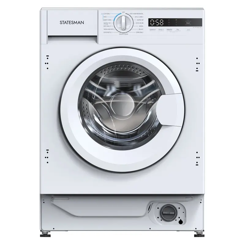 Statesman BIW0080614W - White 8KG/6KG Washer Dryer - 1400 RPM - A Energy