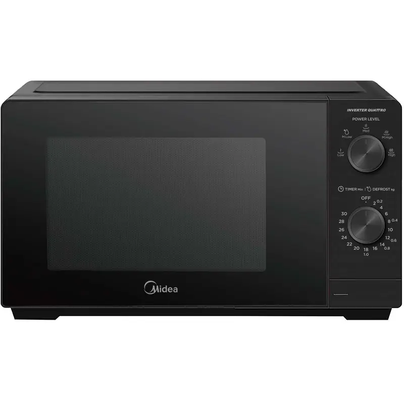 Midea MMOP01MZ-BK - Black 20L Microwave - 700W