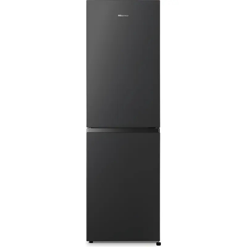 Hisense RB327N4ABD - Black/Stainless Steel Fridge Freezer - 55cm 50/50 Total No Frost - D Energy