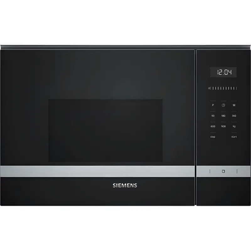 Siemens BF555LMS0B - Stainless Steel Built In Microwave - 25L Capacity - 900W