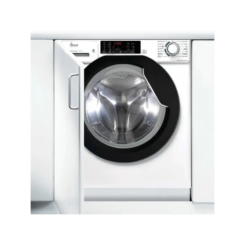 Hoover HBDS 4954DMB5-80 - White & Black Integrated Washer Dryer - 9KG Wash 5KG Dry - A Energy