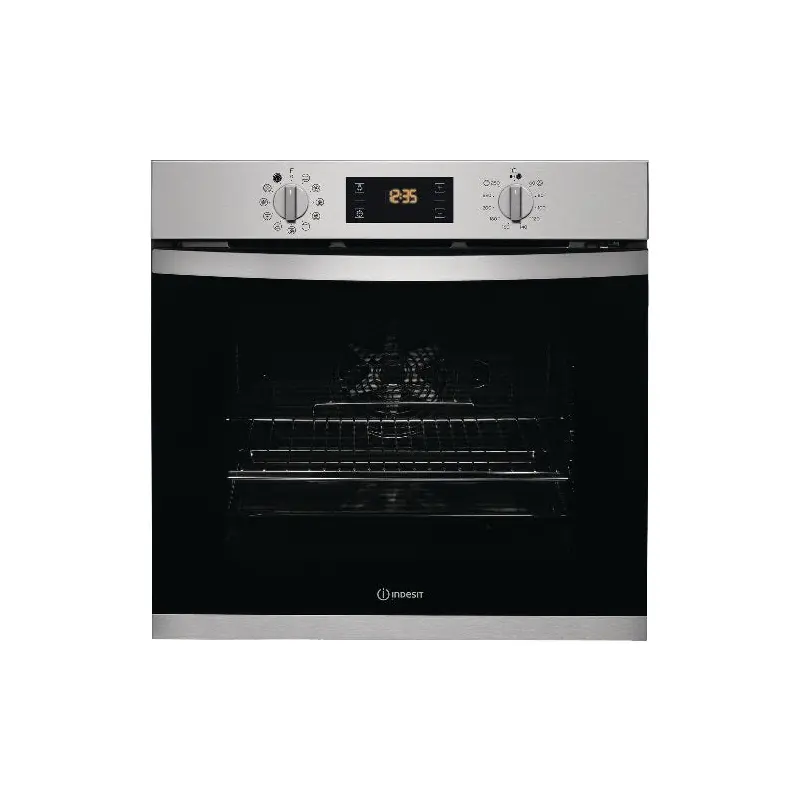 Indesit IFW 3841 P IX UK - Stainless steel Built in Electric Single Oven - A+ energy