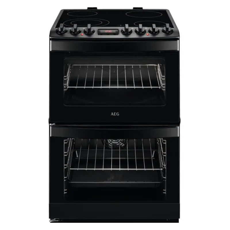 AEG CCB6740MCB - Black 4 Zone Electric Steam Bake Cooker - A/A energy