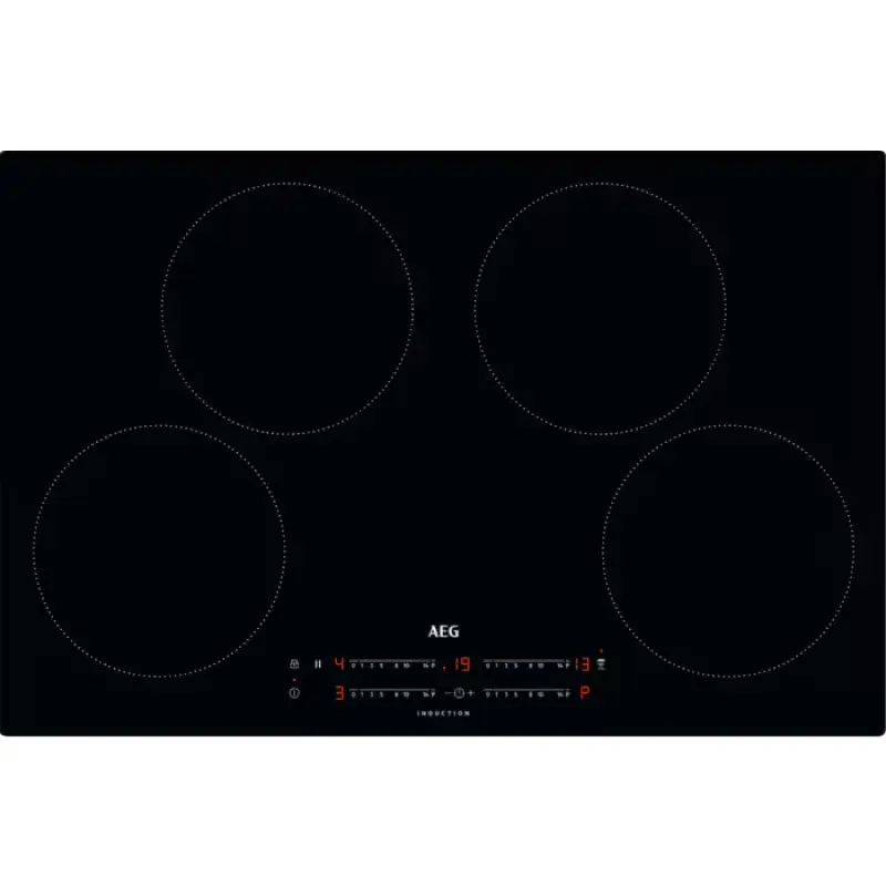 AEG IKX84401CB - Black 4 Zone Induction Hob