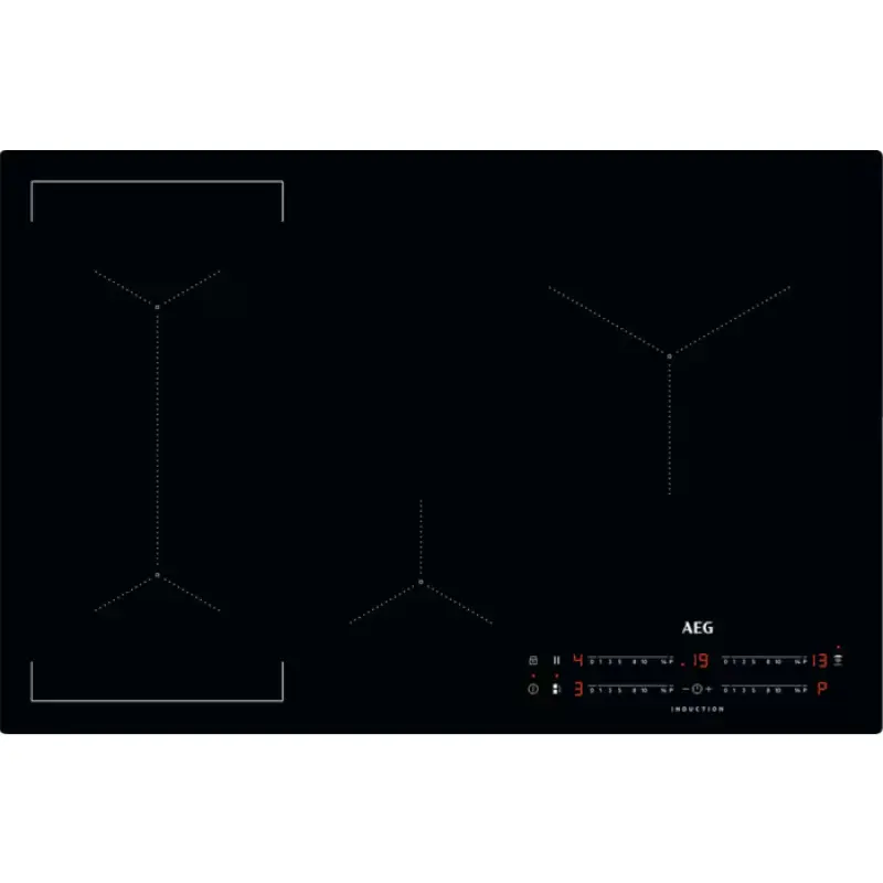 AEG IKX84443CB - Black 4 Zone Induction Hob