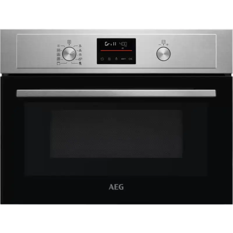 AEG KMX525060M - Built In Microwave & Grill - Stainless Steel
