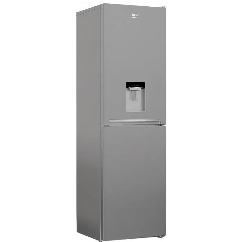 Beko CFG4582DS - Silver Freestanding 50/50 Frost Free Fridge Freezer - F energy