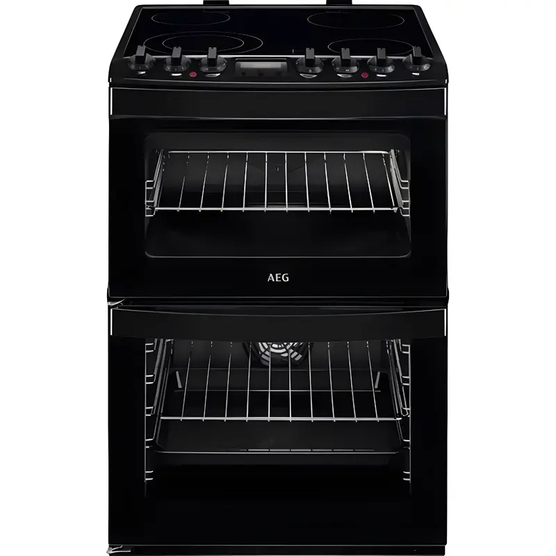AEG CCB6740ACB - Black 4 Zone Electric Cooker - Catalytic cleaning - A/A energy