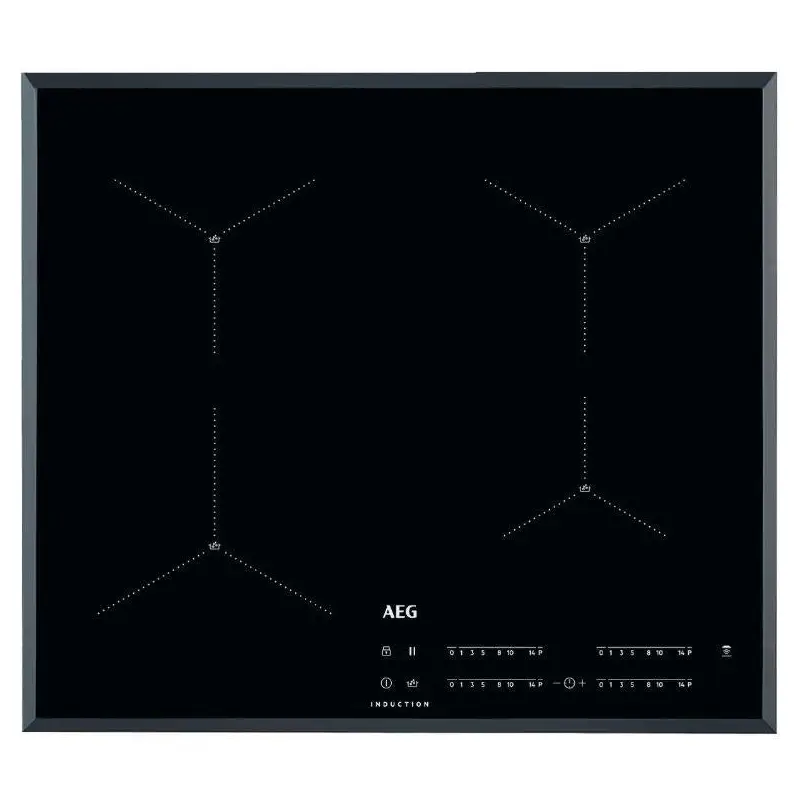 AEG IAE64411FB - Black 4 Zone Induction Hob
