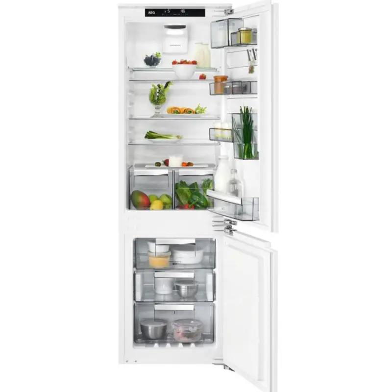 AEG SCE818C5TC - Integrated Frost Free Fridge Freezer - C energy