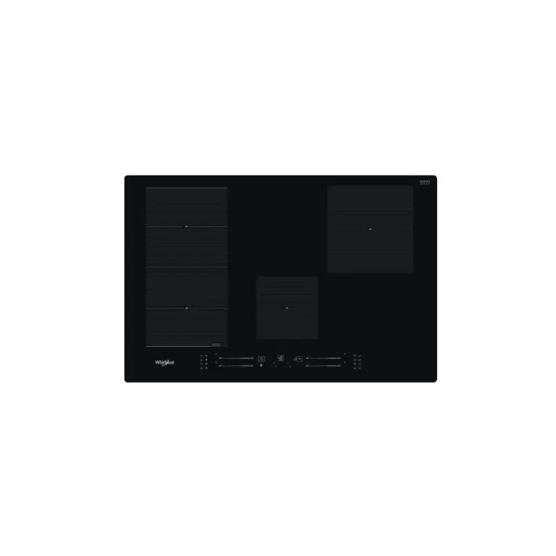 Whirlpool WF S3977 NE - Black 4 Zone Induction Hob