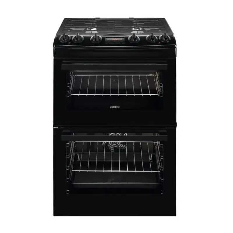 Zanussi ZCK66350BA - Black 4 Zone Cooker - A/A energy