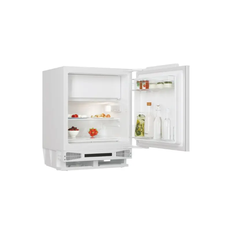 Candy CM4SE68EWK - White Under Counter Fridge with Icebox - 95L Capacity - E Energy Rating