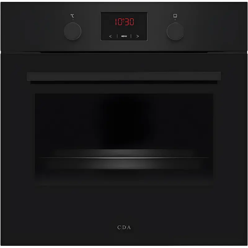 CDA SC030BL - Black 65L Single Oven - 59.5 x 59.5 x 57.0 cm - A Energy Rating